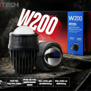 Đèn Bi Gầm LED Wekwolf W200 Ô Tô Chính Hãng – Siêu Sáng, Cos Pha Rõ Nét, Bảo Hành 24 Tháng
