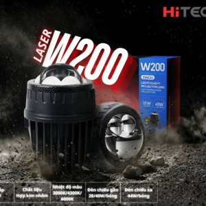 Đèn Bi Gầm LED Wekwolf W200 Dual Laser Ô Tô Chính Hãng – Siêu Sáng, Chiếu Xa, Phá Sương Tốt, Bảo Hành 24 Tháng