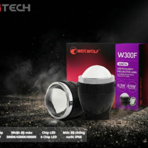 Đèn Bi Gầm LED Wekwolf W300 Ô Tô Chính Hãng – Siêu Sáng, Cos Rộng, Phá Sương Tốt, Bảo Hành 24 Tháng