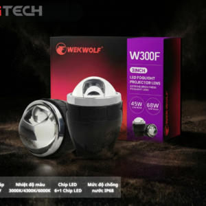 Đèn Bi Gầm LED Wekwolf W300 Laser Ô Tô Chính Hãng – Siêu Sáng, Chiếu Xa, Phá Sương Tốt, Bảo Hành 24 Tháng