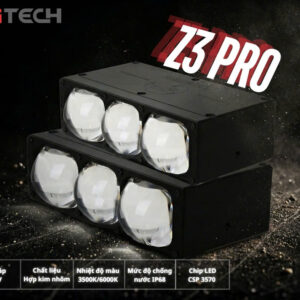 Đèn Trợ Sáng LED Wekwolf Z3 Pro Ô Tô Chính Hãng – Siêu Sáng, Chiếu Xa, Bảo Hành 24 Tháng