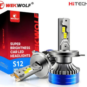 Đèn LED Pha S12 Siêu Sáng 120W Chính Hãng Wekwolf