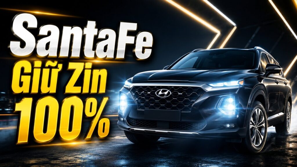 nâng cấp ánh sáng hyundai santafe