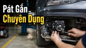 pát gắn đèn ô tô chuyên dụng