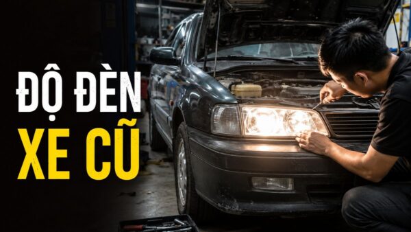 độ đèn xe hơi đời cũ