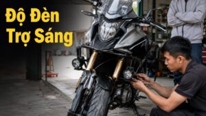 Đèn trợ sáng xe máy