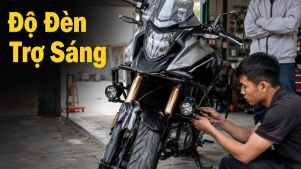 Đèn trợ sáng xe máy