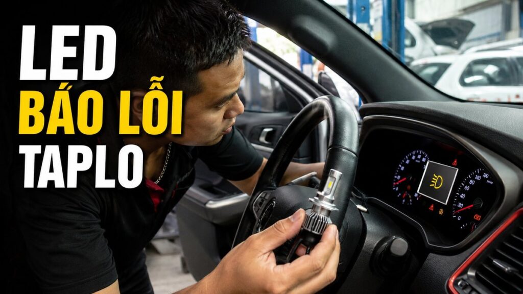 đèn LED ô tô báo lỗi taplo