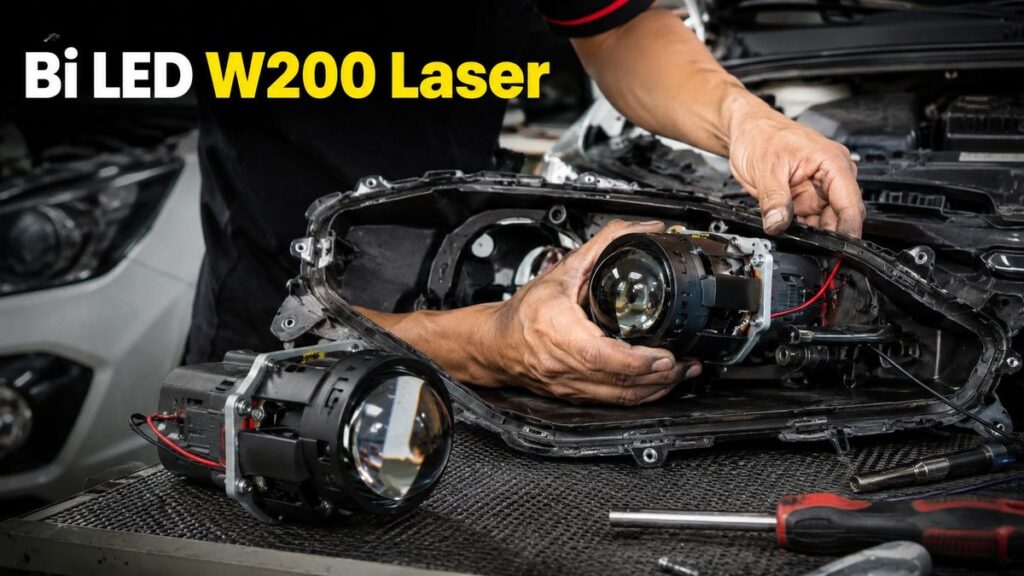 bi LED Wekwolf W200 Laser