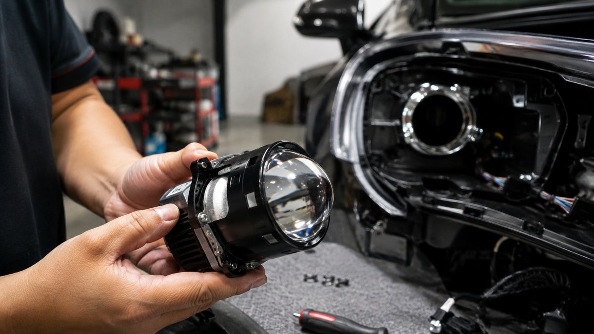 bi LED Wekwolf W200 Laser