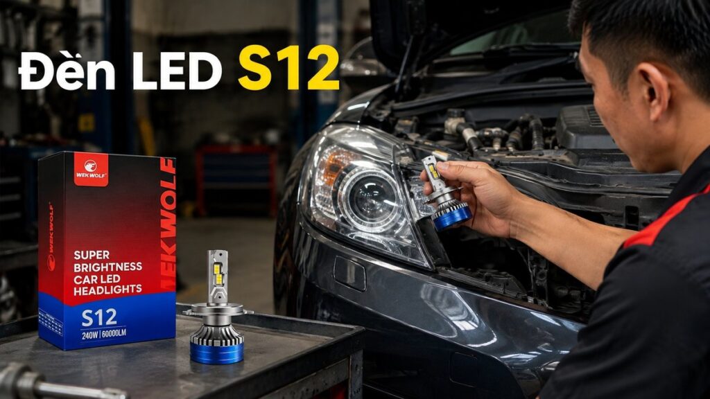 đèn LED Wekwolf S12
