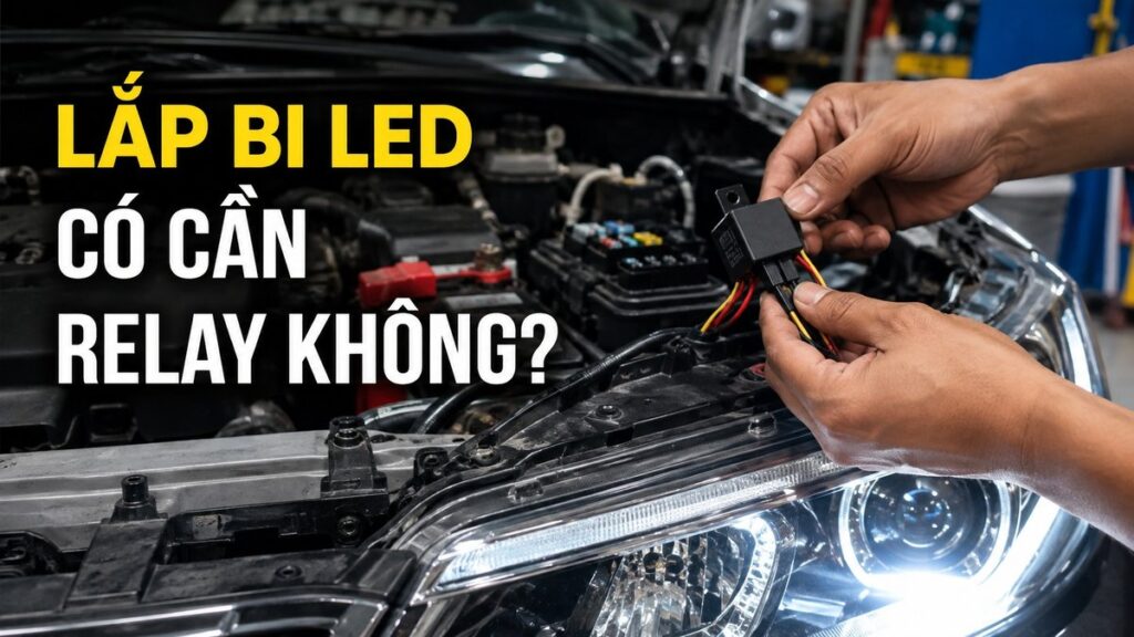 Hình ảnh lắp đặt đèn LED